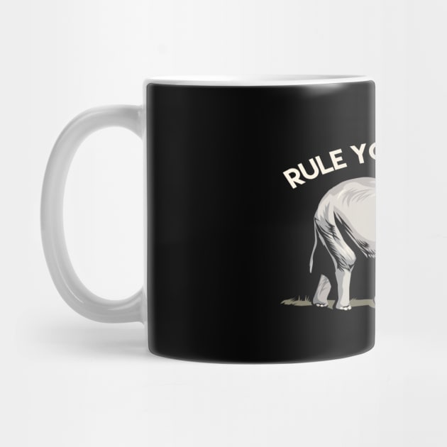 Rule Your World - Elephant Inspirational by Animal Specials